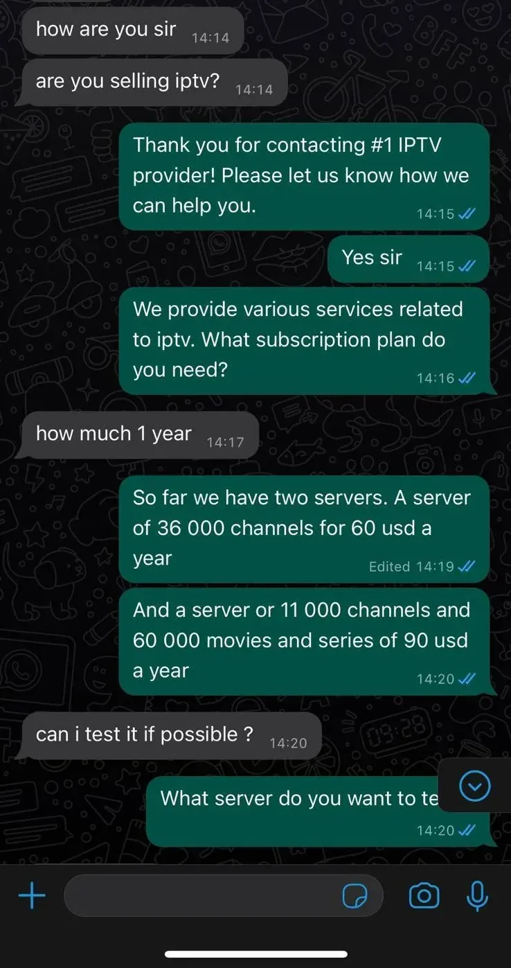 private iptv access