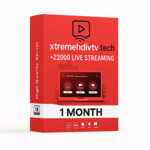 1 month IPTV subscription package XtremeHD IPTV