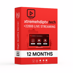 12 months IPTV subscription package xtremehdiptv