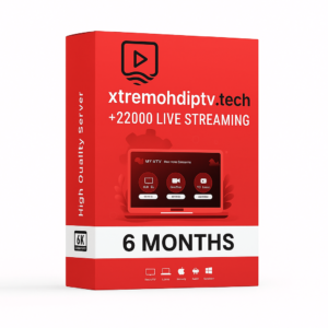 6 months IPTV subscription package xtremehdiptv